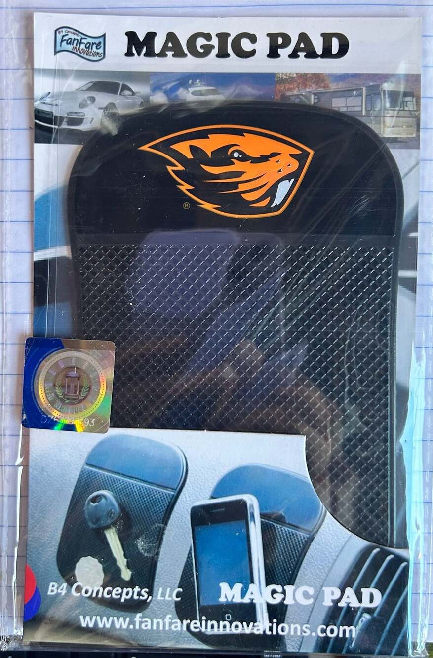 B4 Concepts Oregon State Beavers Magic Pad Anti-Slip Dashboard Mat